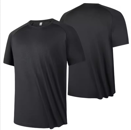 Men Active Fitness Breathable Short Sleeve T-Shirt